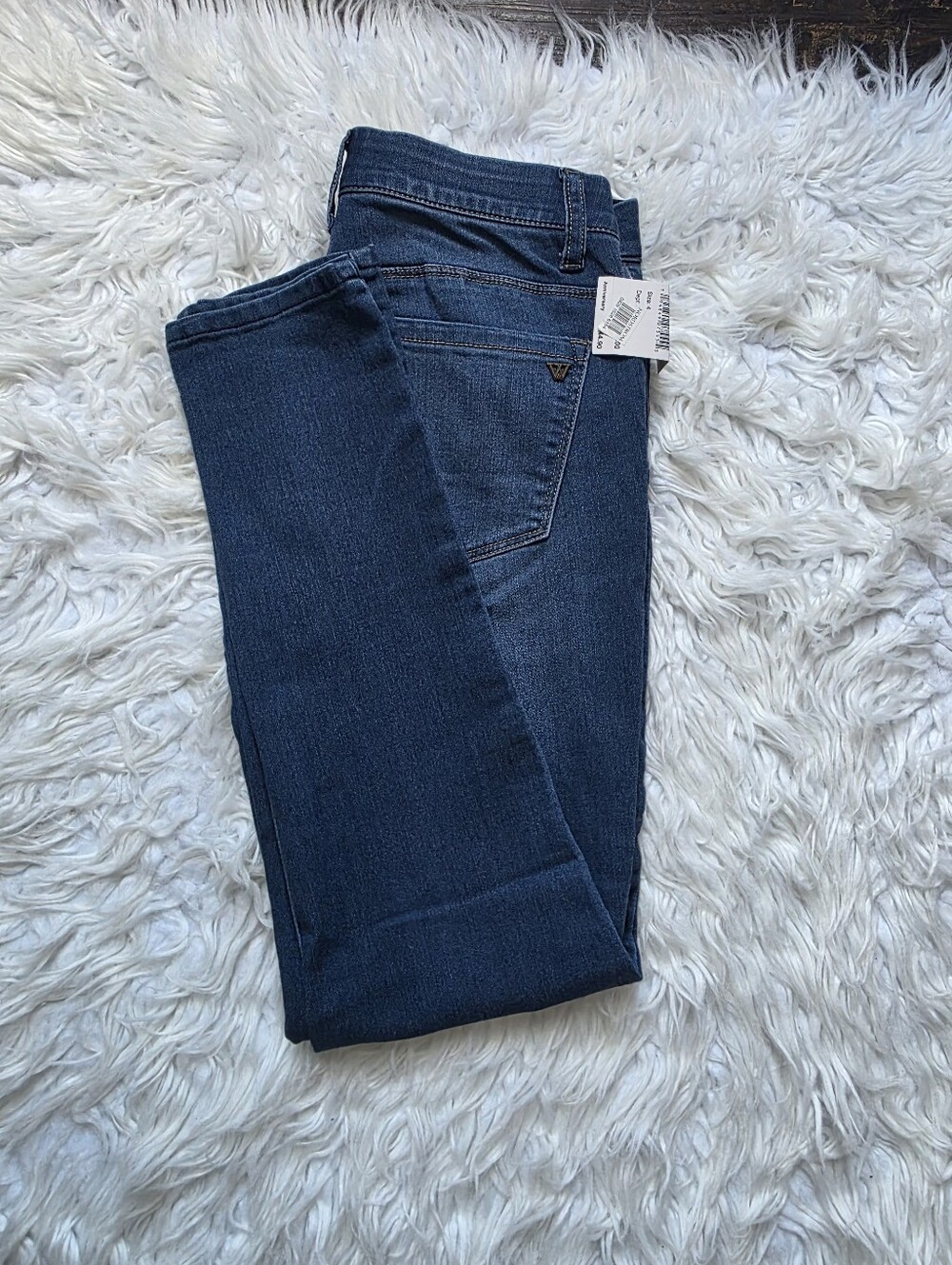 Wit & Wisdom Dark Indigo Skinny Jeans